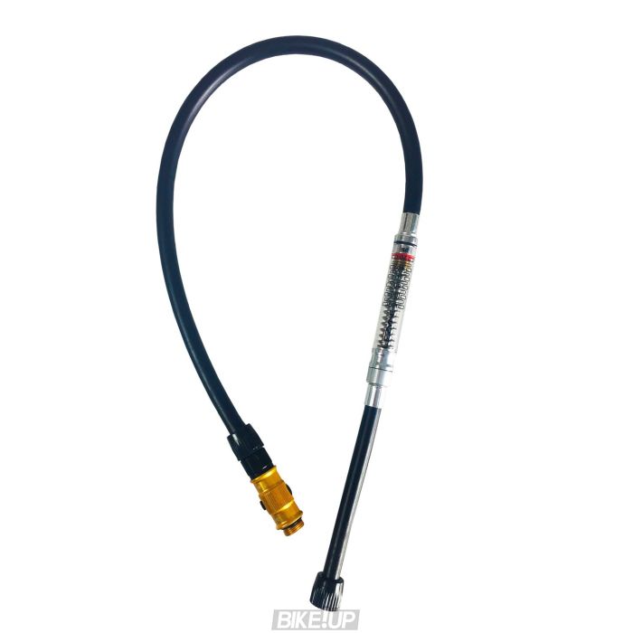 Шланг до мікропідлогового насосу Lezyne ABS MICRO FLOOR DRIVE HOSE W/GAUGE Золотистий Y13
