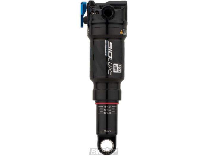 Амортизатор RockShox SIDLuxe Ultimate RL - (165X37.5) SoloAir, 1 Token, MReb/MComp, 420lb LockoutForce, Trunnion Standard (includes blue decal) - A1