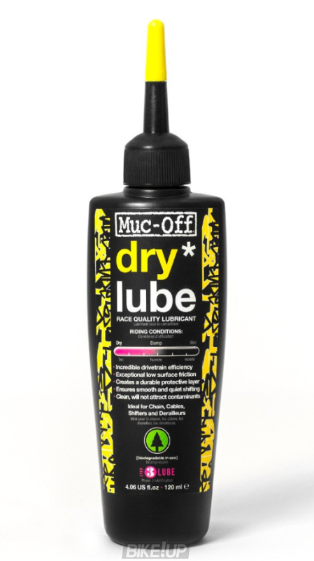 мастило для ланцюга MUC-OFF DRY PTFE 120ml