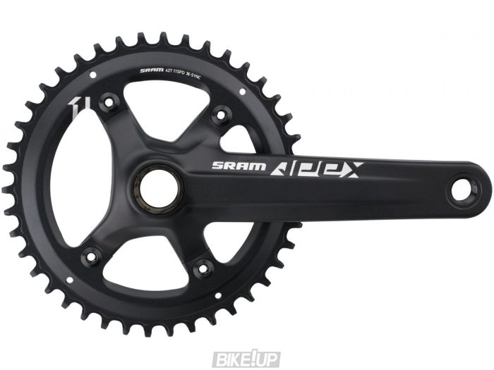 Шатуни SRAM Crank Apex 1 GXP 175 Black Зірка 42t X-SYNC