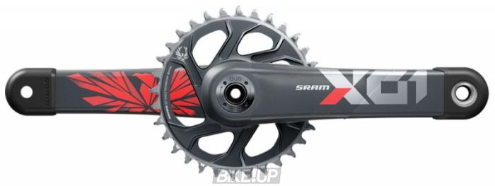 Шатуни SRAM set X01 Eagle DUB 12s 170 w Direct Mount 32T X-SYNC 2 Chainring Lunar Oxy (DUB Cups/Bearings not included) C2
