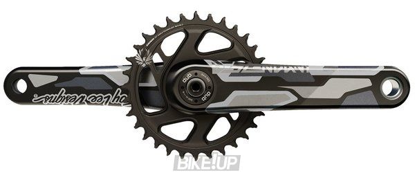 Шатуни TRUVATIV Descendant Troy Lee Designs Eagle DUB73 12шв 165 Зірка 32t X-SYNC 2 Black