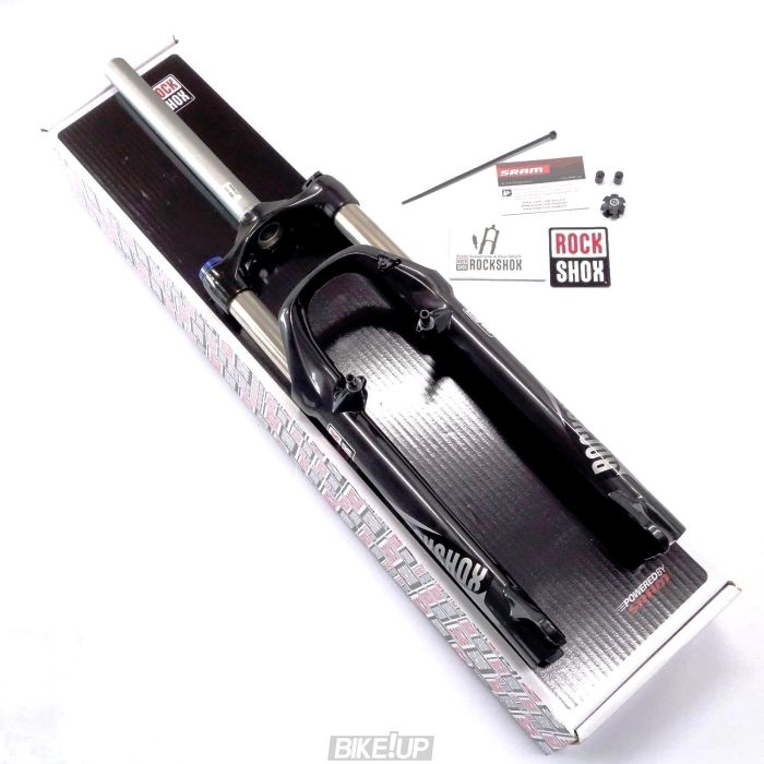 Вилка RockShox 30 Silver TK - Coil 100mm, 26", вісь 9mm, Чорний, TurnKey Шток 1 1/8"