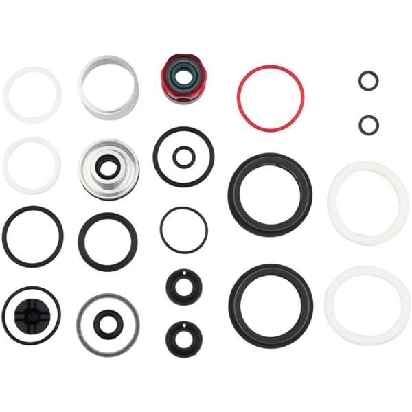 Сервісний набір RockShox 200 hour/1 YEAR SERVICE KIT (INCLUDES DUST SEALS, FOAM RINGS, O-RING SEALS, CHGR3 DAMPER SEALHEAD, DEBONAIR+ SEALHEAD - PIKE SELECT+ C1+/ULTIMATE C1+ (2023+)