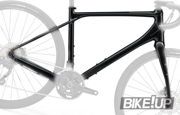 Фреймсет MERIDA SILEX 400-KIT-FRM L,GLOSSY BLACK(MATT BLACK) 'W/RIGID FORK
